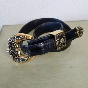 Vincenza Sport Leather Vintage Belt